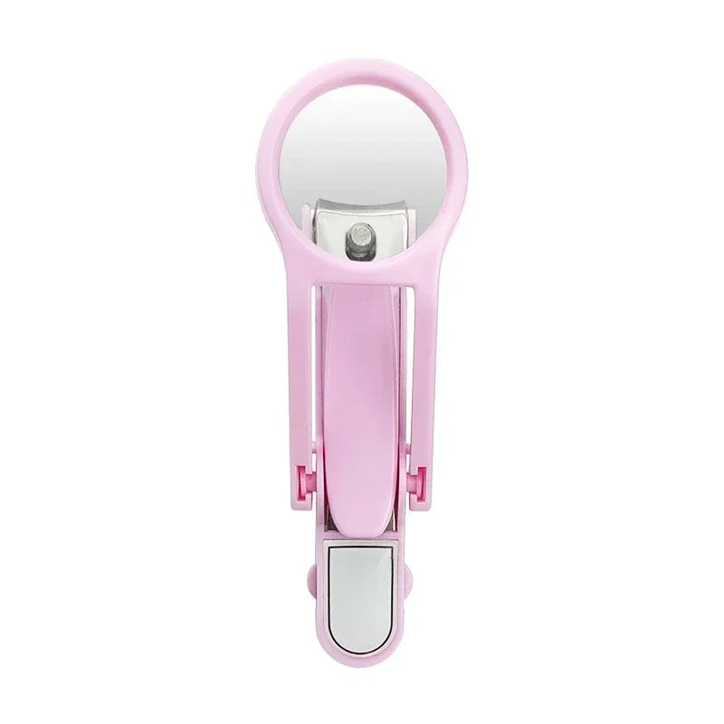 1Pc Nail Clipper with Magnifying Glass- Elderly Helpful