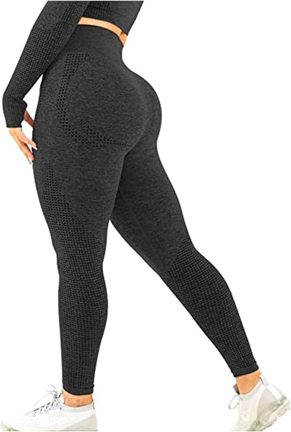 Famous Yoga Pants, Women Yoga Pants High Waisted Butt Lifting Tummy Control Hip Lifting Workout Sport Pants