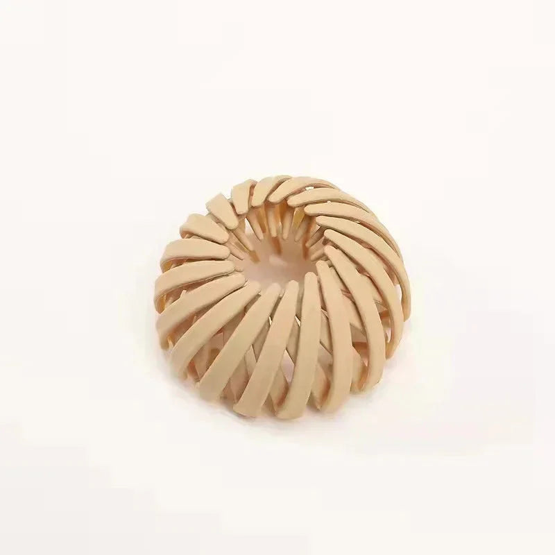 Elegant Bird Nest Hair Claw for Chic Updos