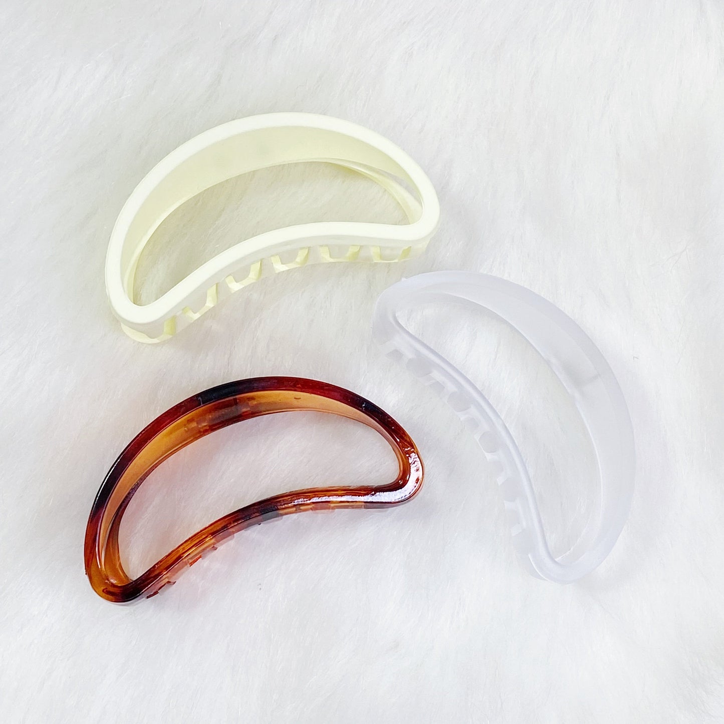 Jelly Shape Hair Claw Set