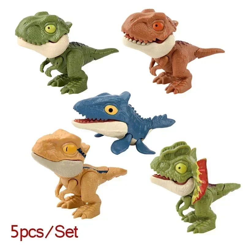 5/10Pcs Finger Dinosaur Toy- Songs and Fingerplays