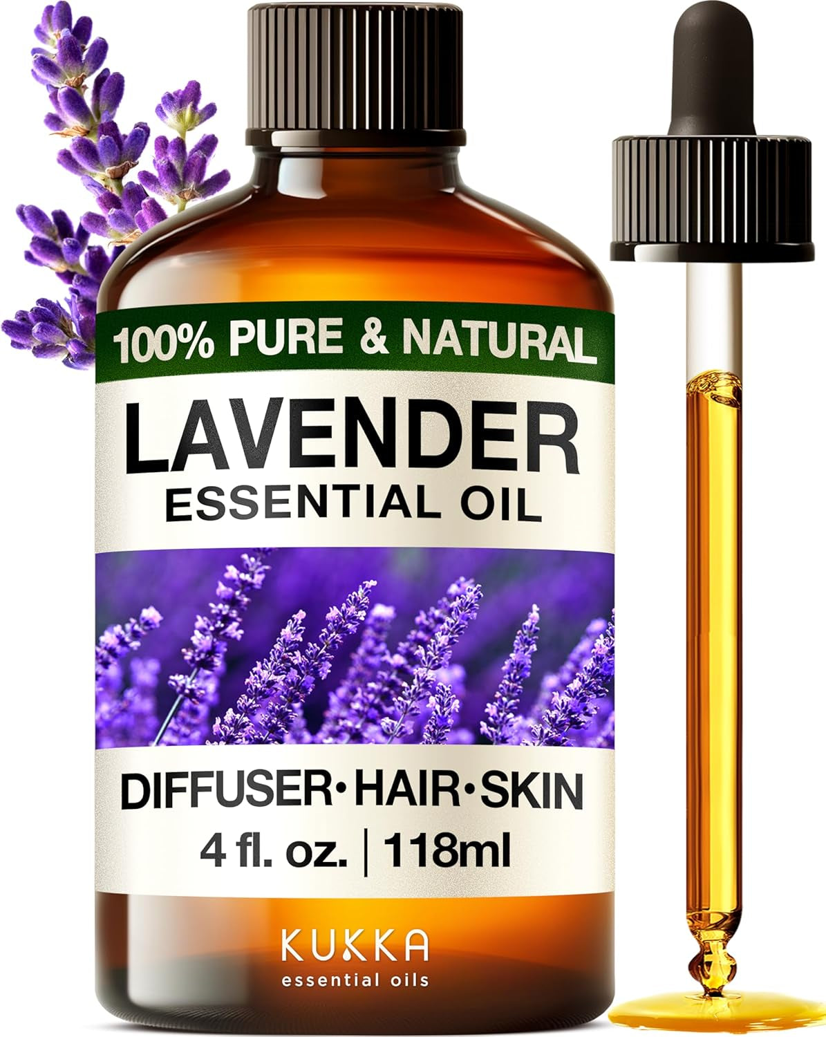 100% Pure & Natural Rosemary Oil for Hair, Skin, Aromatherapy & Soap Making Scent (4 Fl Oz / 118 Ml)