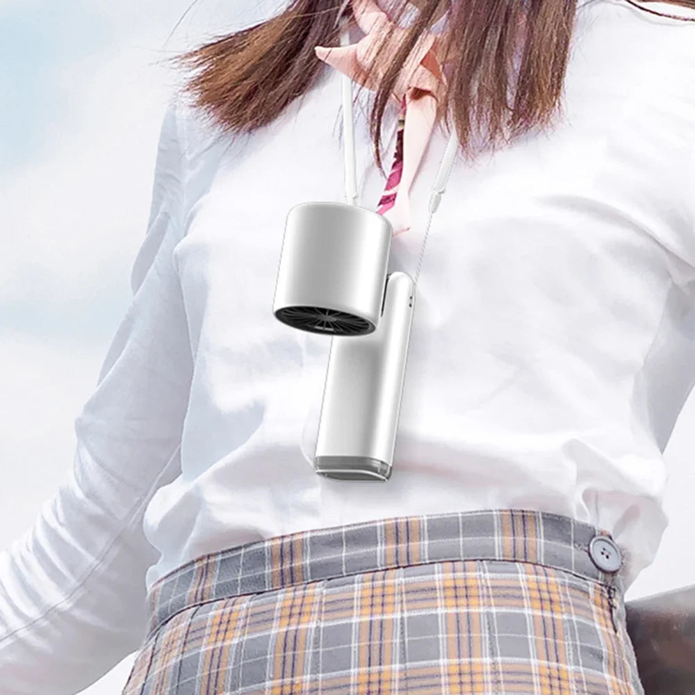100 Turbos Chilled Ice Sensation Cold Fan Super Mini Turbo Speed Fan USB Powered Digital Display for Outdoor Camping Office Dorm-w/0 ice