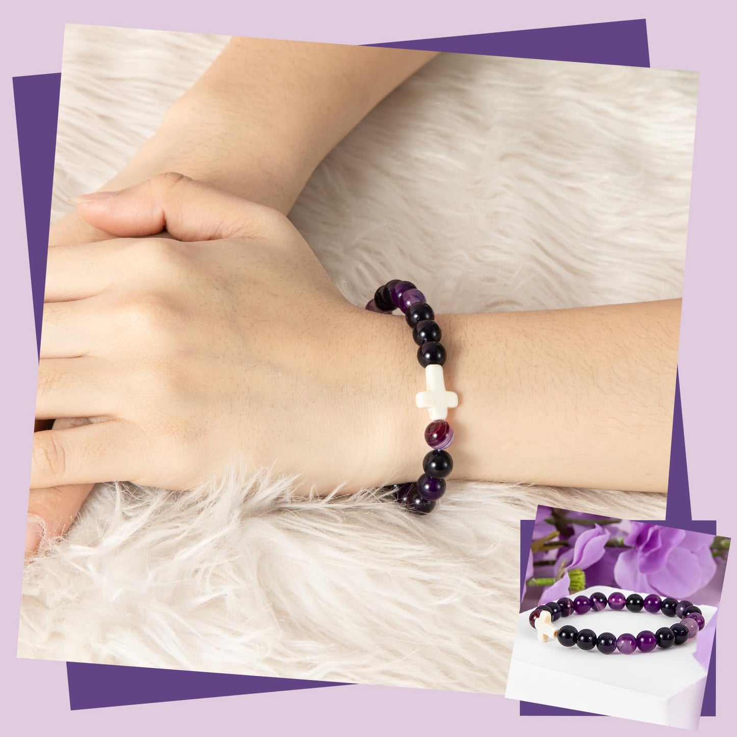 Ultimate Self-Care Gift Set - Relaxing Purple Care Package for Women, Moms, Sisters & Best Friends