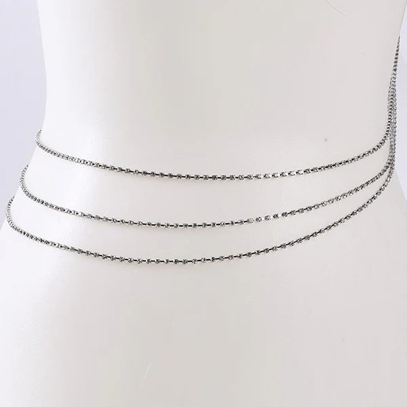 Elegant Waist Crystals in Stunning Gold & Silver