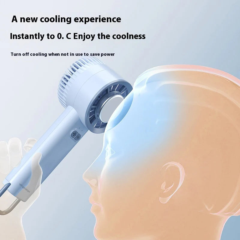 Mini Turbo Jet Fan - Supercharged Portable Ice Cold Breeze with High Wind Speed