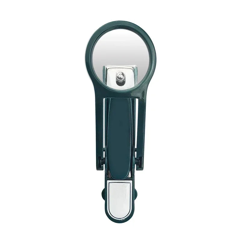 1Pc Nail Clipper with Magnifying Glass- Elderly Helpful