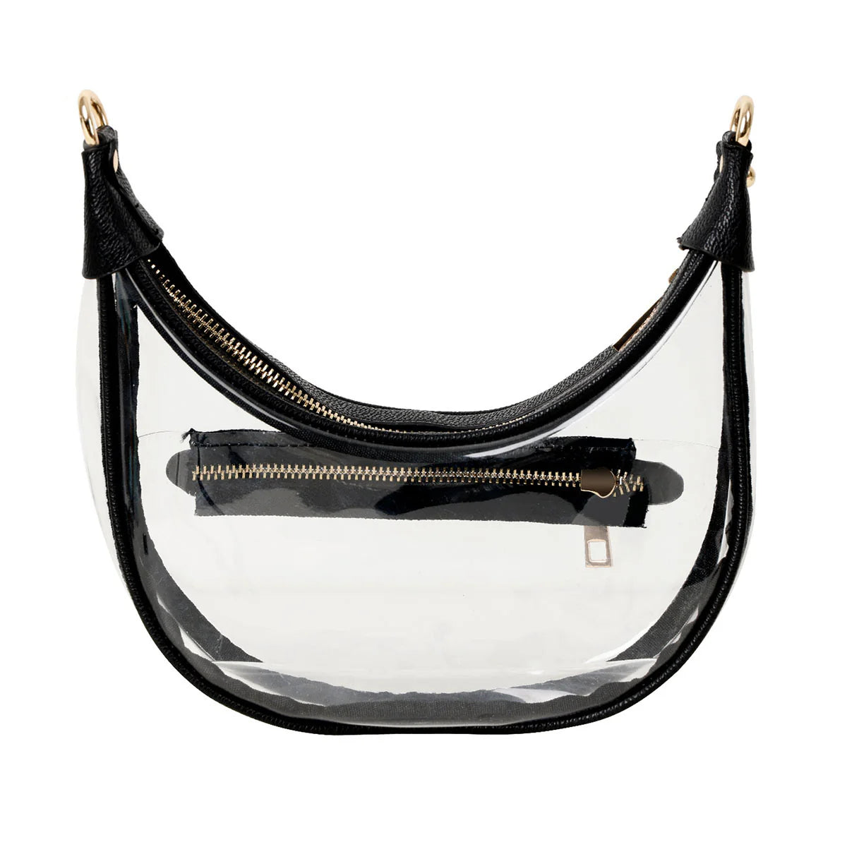 Clear Waterproof Adjustable Strap Crossbody Bag