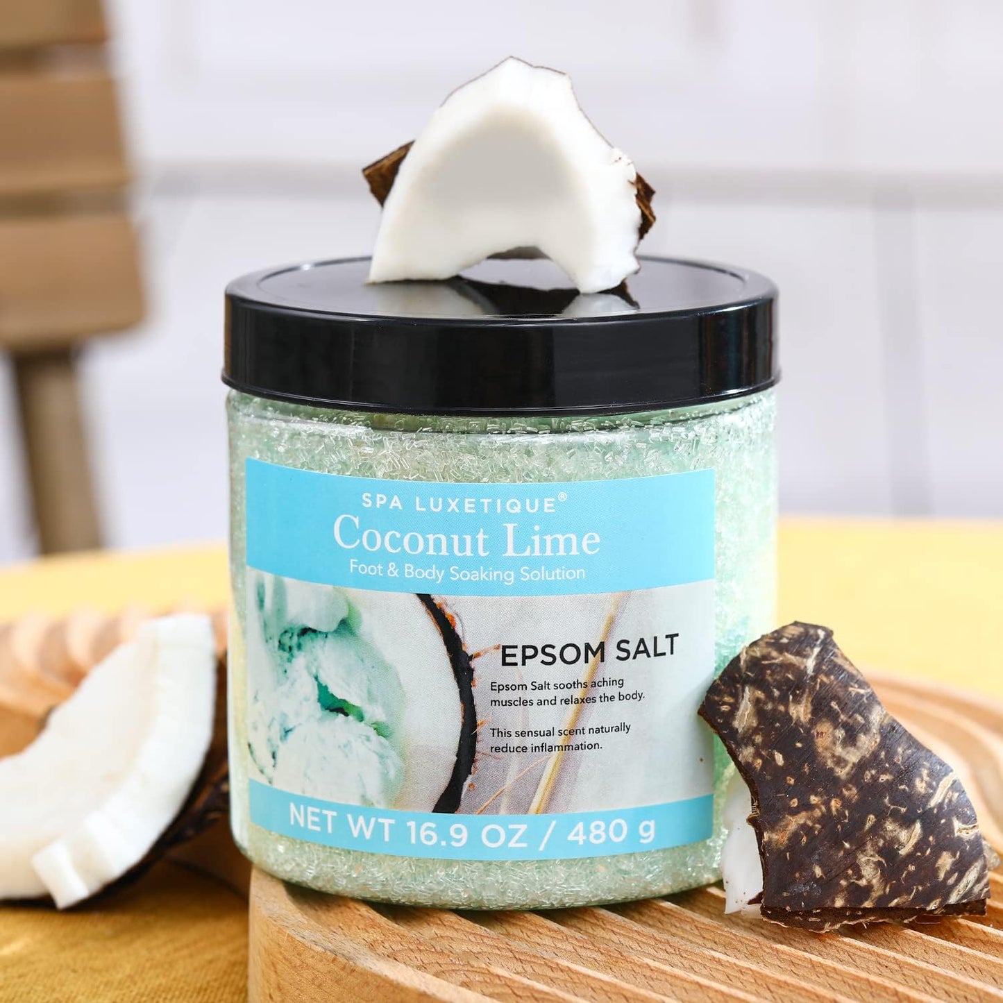 Indulgent Epsom Salts Gift Set for Women - 3.17lbs Soothing Bath Salts for Relaxation - Perfect Mother’s Day & Christmas Gift for Moms