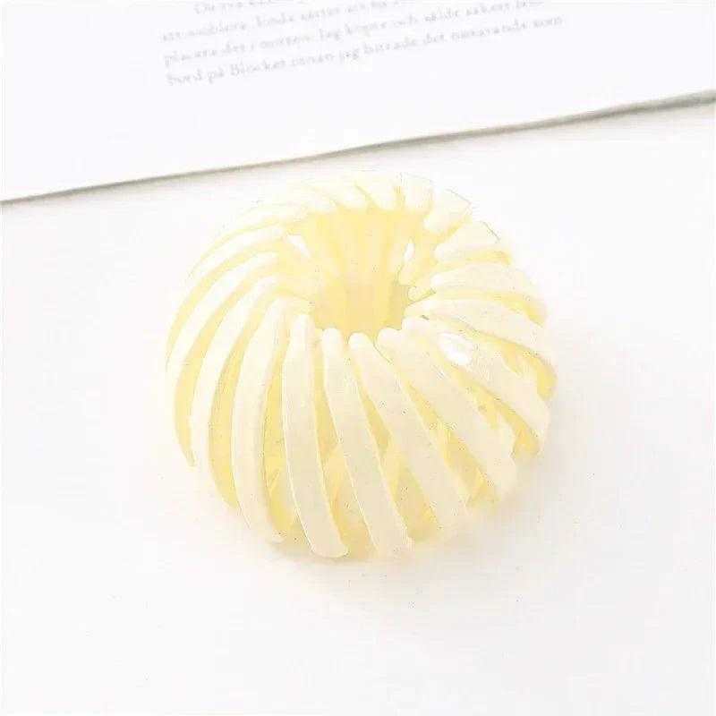 Elegant Bird Nest Hair Claw for Chic Updos