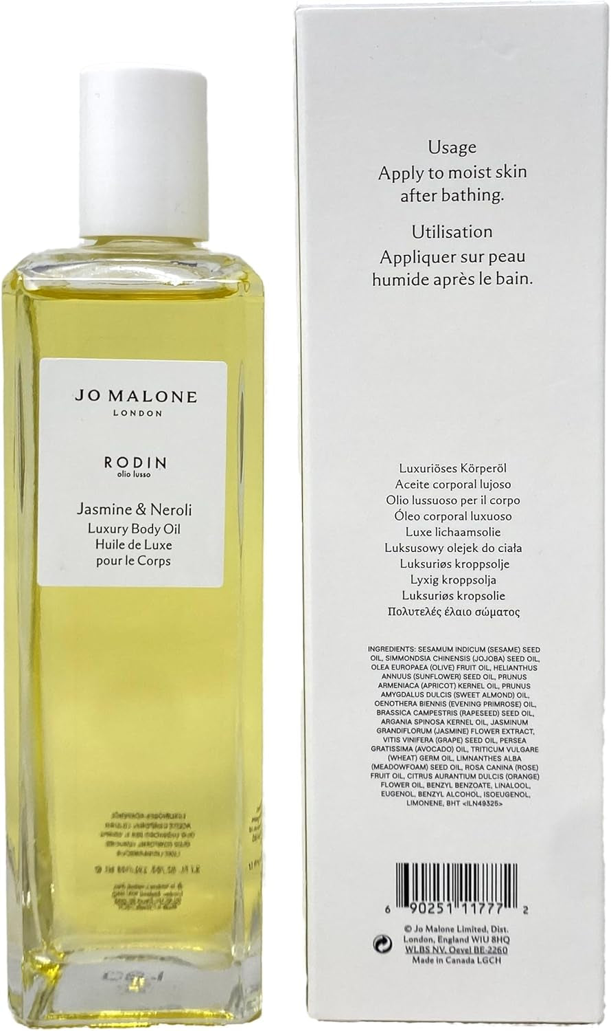 London Jasmine & Neroli Luxury Body Oil