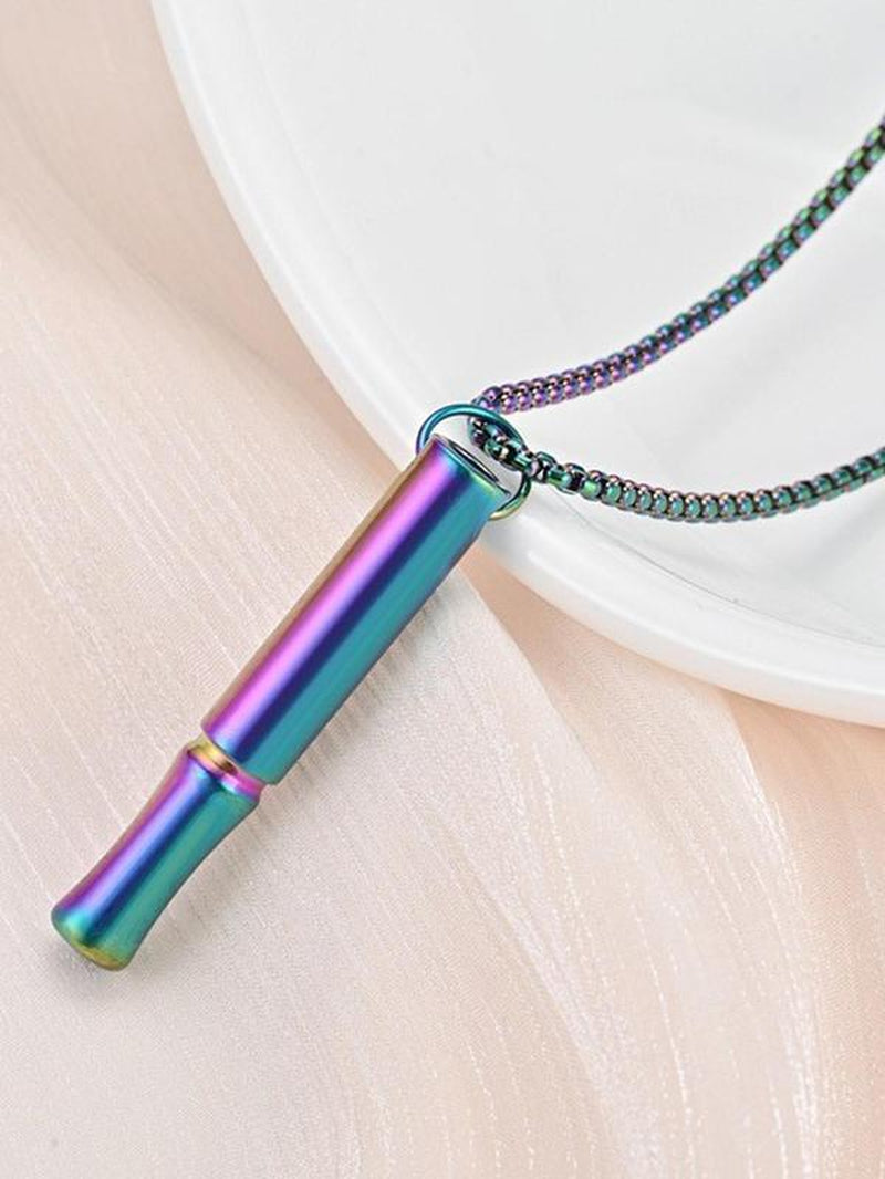 Calming Energy Pendant Necklace for Stress Relief - Unisex Design