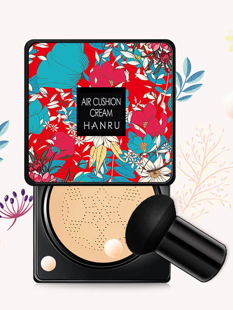 Revitalize Your Skin with Mushroom Infused Air Cushion BB Cream - Moisturizing Concealer & Foundation in One!