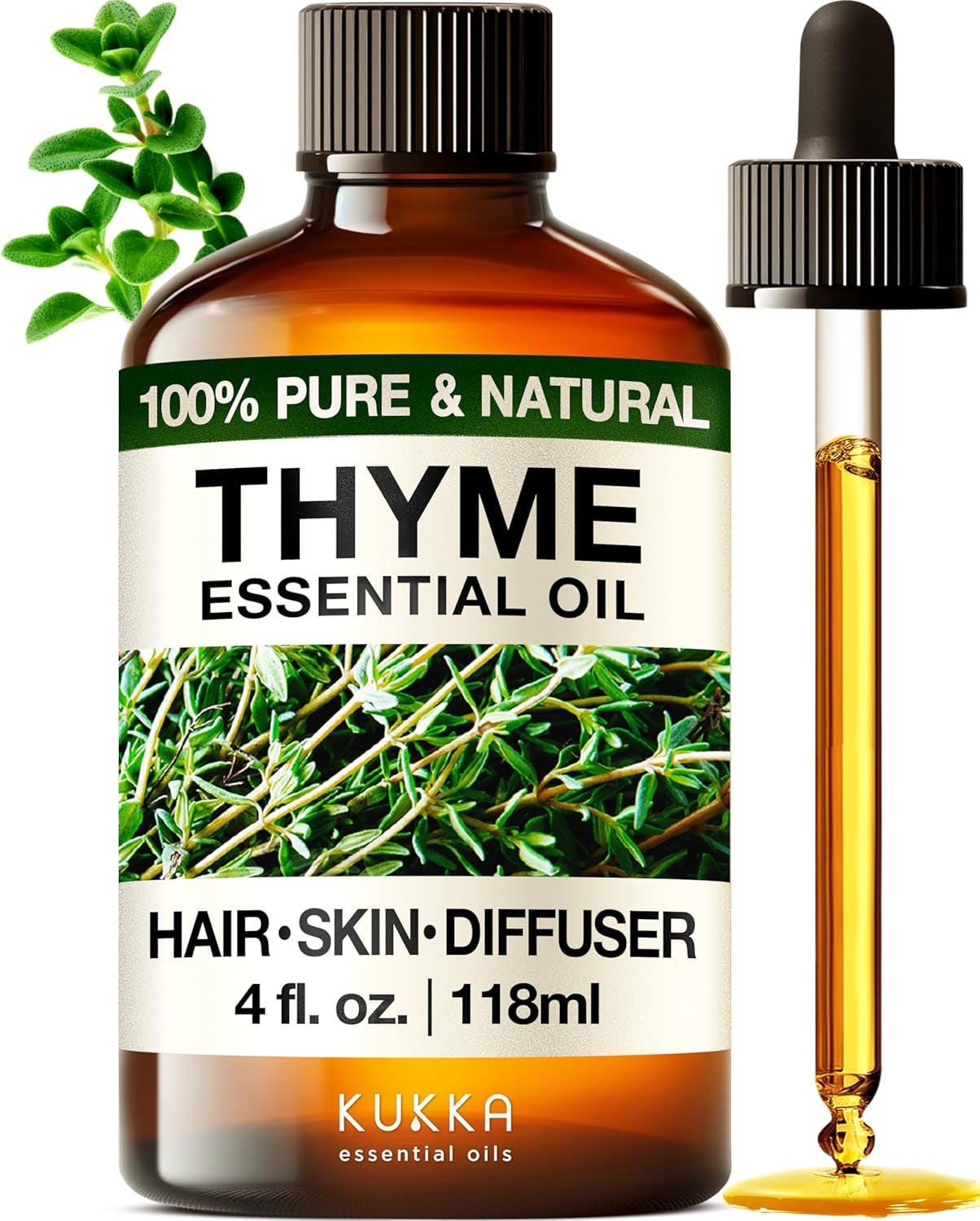 100% Pure & Natural Rosemary Oil for Hair, Skin, Aromatherapy & Soap Making Scent (4 Fl Oz / 118 Ml)