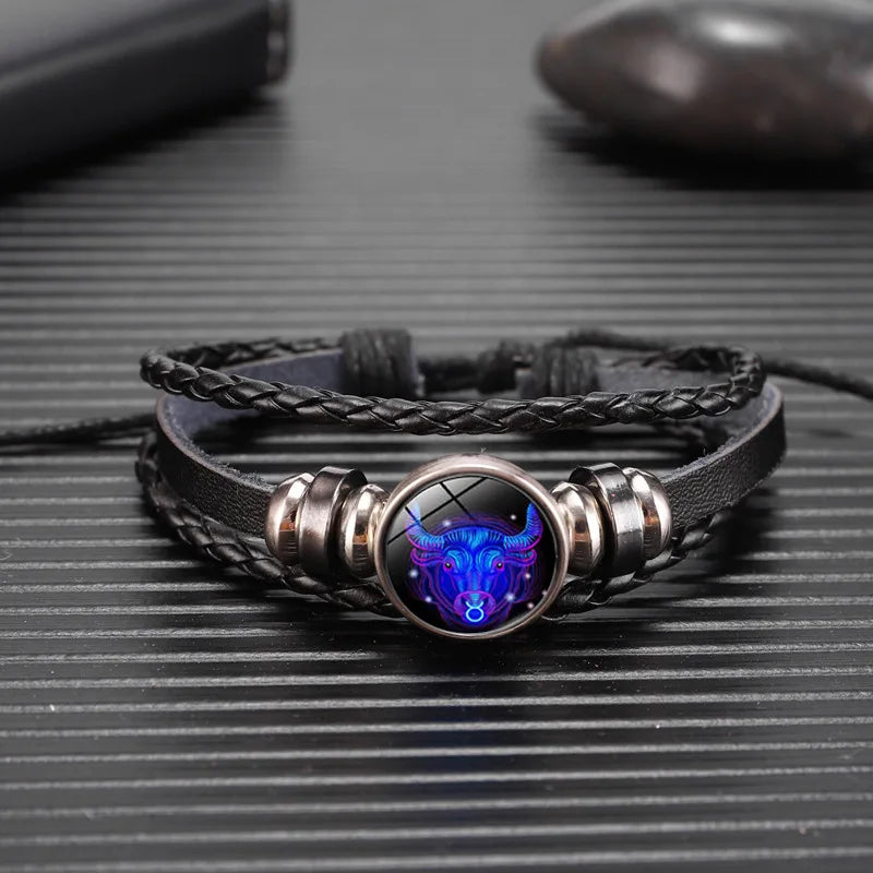 Zodiac Signs Constellation Charm Bracelet