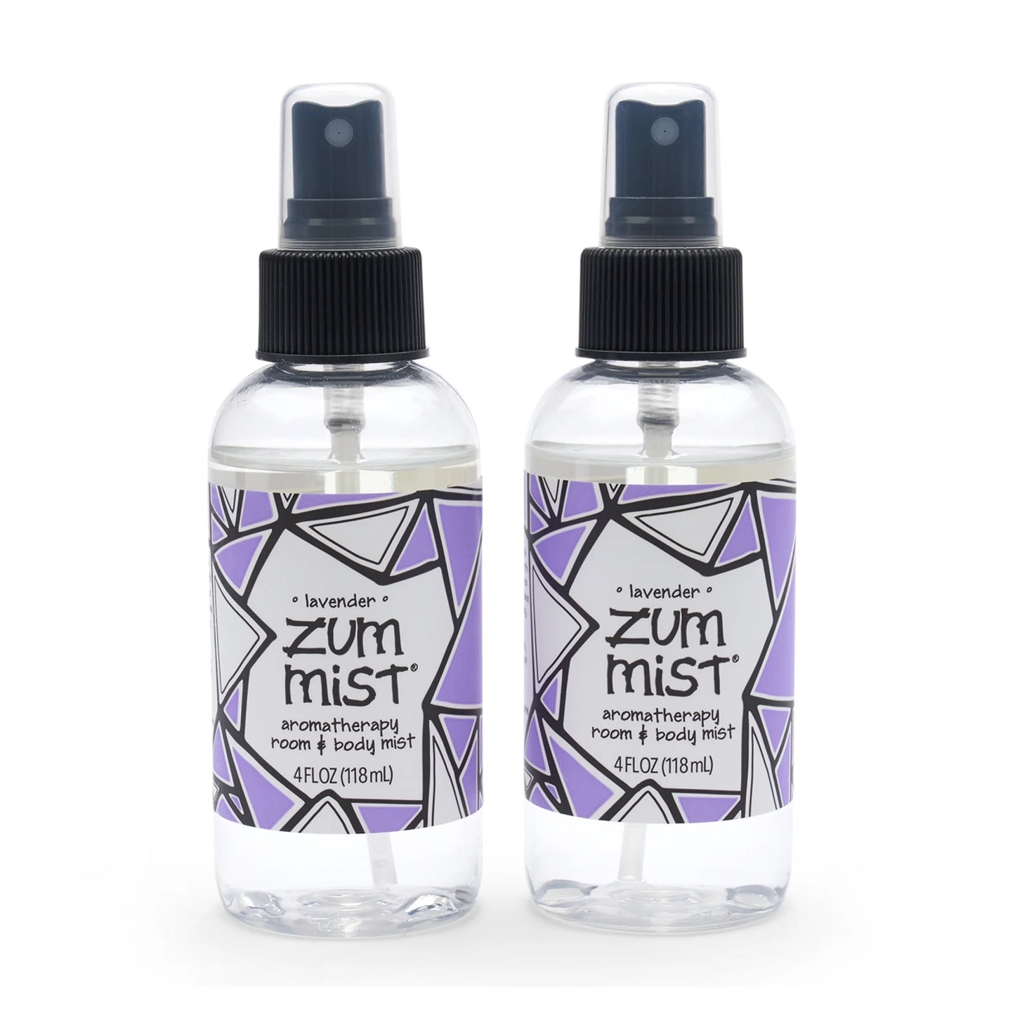 Lavender Mist Room and Body Spray - Refreshing 2 Pack (4 Fl Oz Each)
