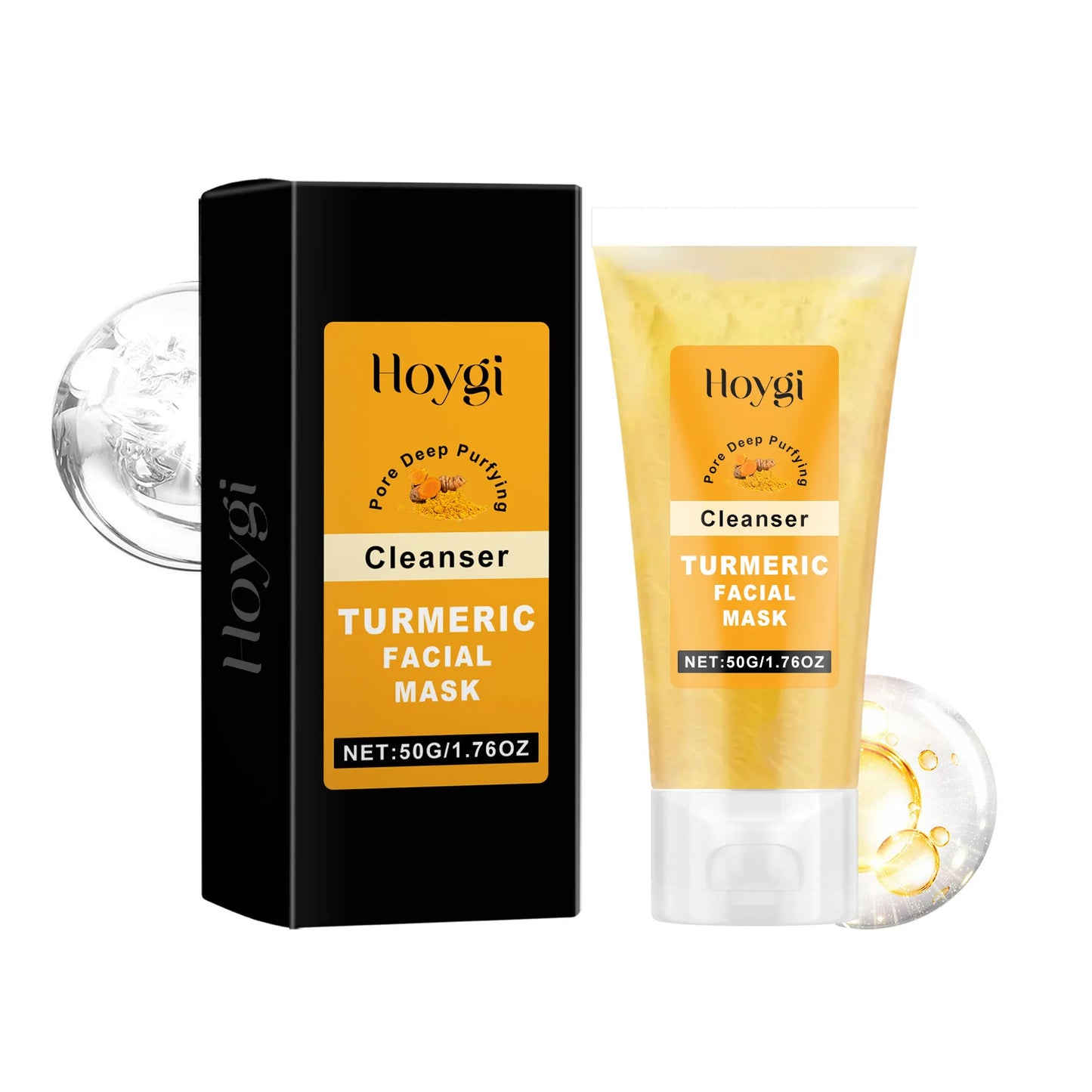 Revitalizing Turmeric Cleanser - Control Oil, Banish Dark Spots, Fight Acne & Brighten Skin with Vitamin C!