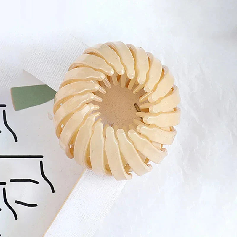Elegant Bird Nest Hair Claw for Chic Updos