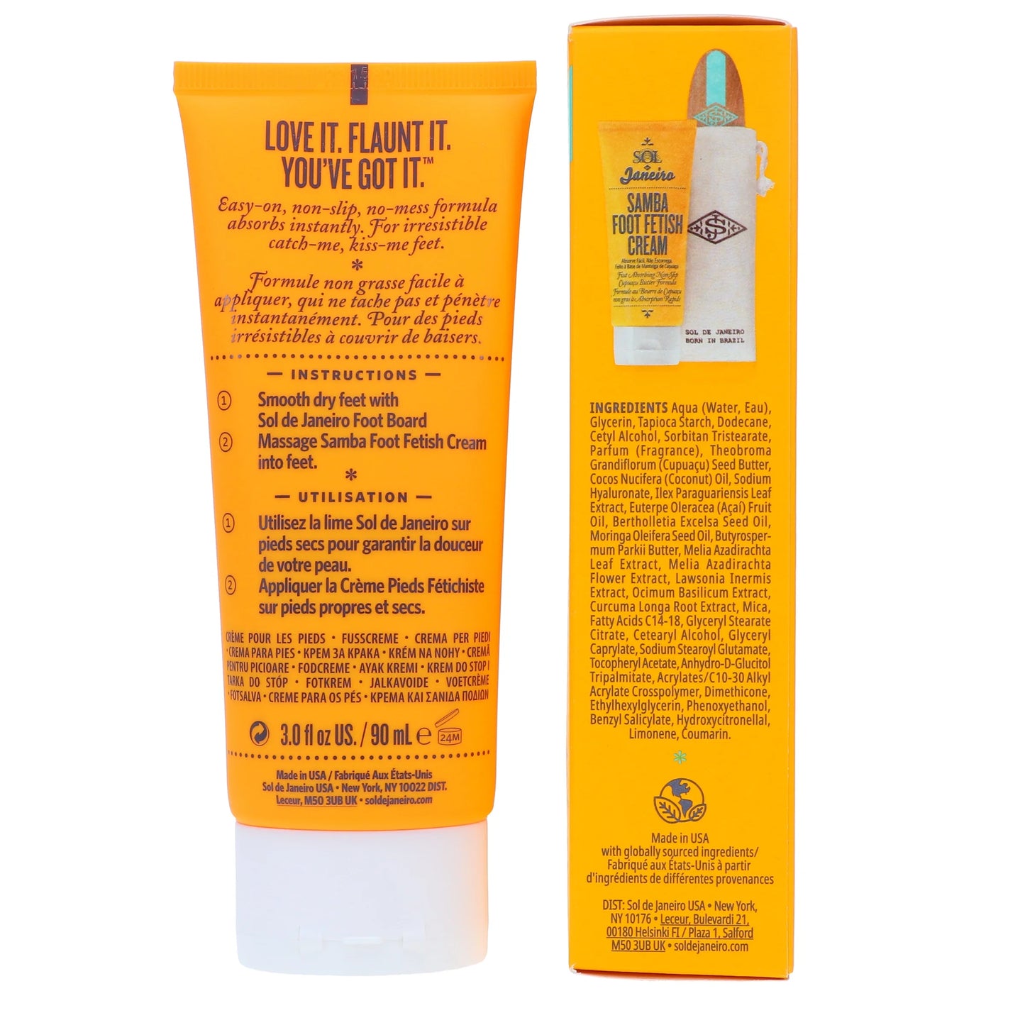 Samba Foot Fetish Cream 3 Oz