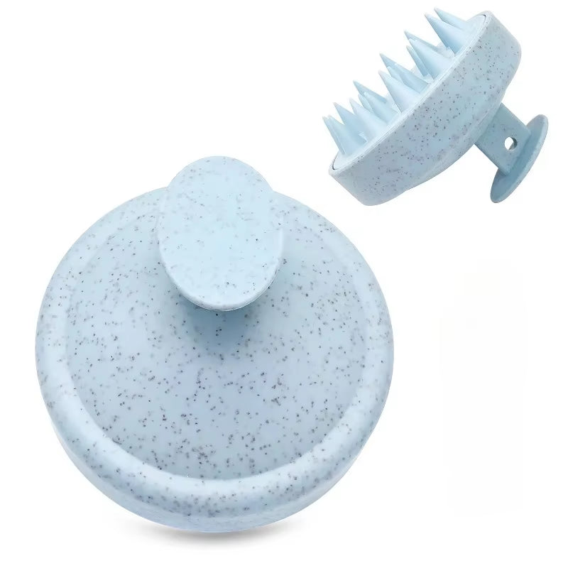 Revitalize Your Scalp with the Silicone Shampoo Massager – Ultimate Hair Therapy Brush for Relaxing Acupuncture Point Massage!