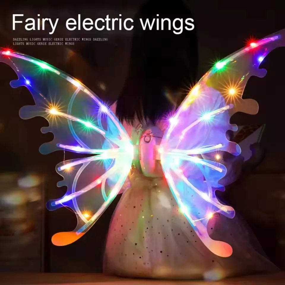 Electrical Butterfly Wings- Toy with Music/ Lights For Kids