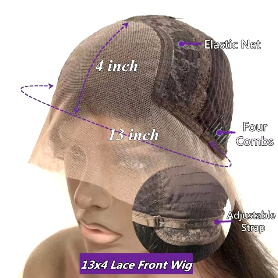 Pre-Plucked 360 Lace Front Human Hair Wigs - Highlighted Light Blonde Body Wave Style