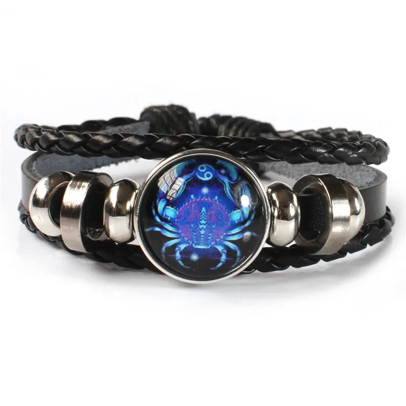 Zodiac Signs Constellation Charm Bracelet