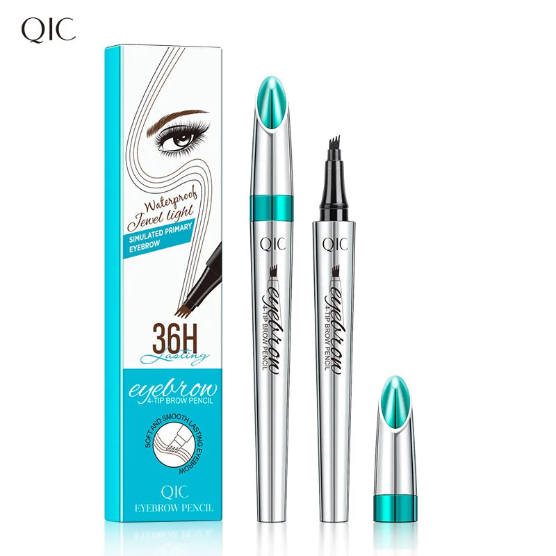 Liquid Eyebrow Pencil 3D Waterproof -Long Lasting Natural Dark Brown