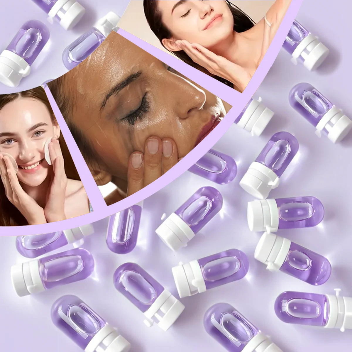 Gentle Deep Cleaning Makeup Remover Oil - 20 Disposable Capsules for Sensitive Skin