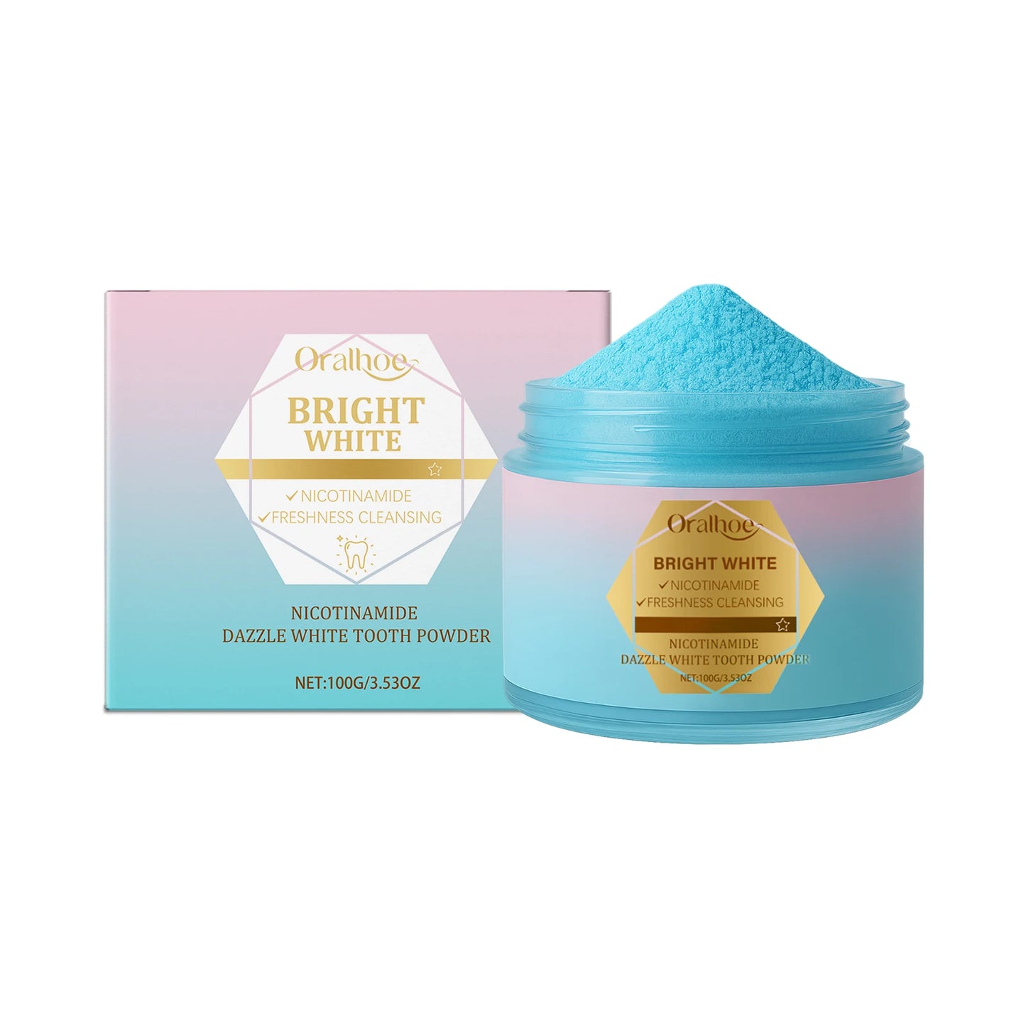 Niacinamide Whitening Toothpaste - Effortlessly Brighten Teeth, Remove Plaque, Repair Caries & Fight Bad Breath!