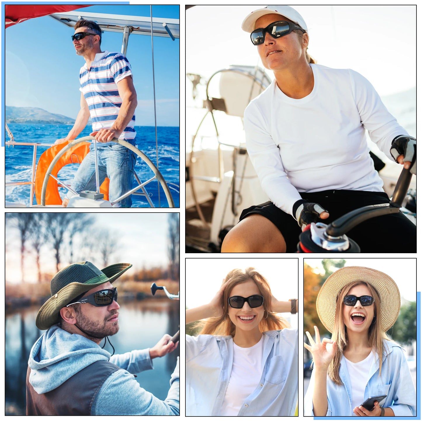 Revolutionary Polarized Floating Sunglasses for Ultimate Fishing and Sports Performance - Lightweight and Durable!