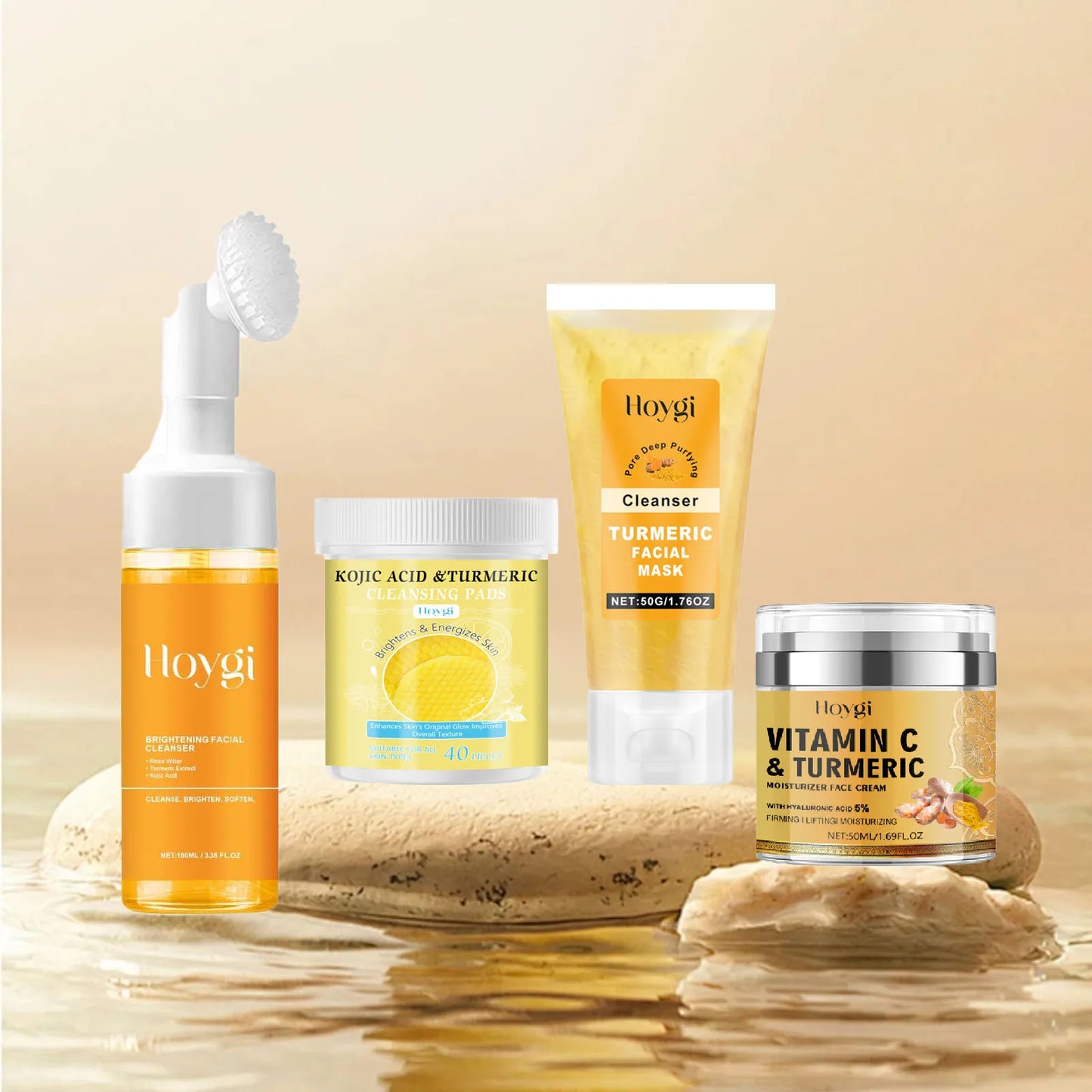 Revitalizing Turmeric Cleanser - Control Oil, Banish Dark Spots, Fight Acne & Brighten Skin with Vitamin C!