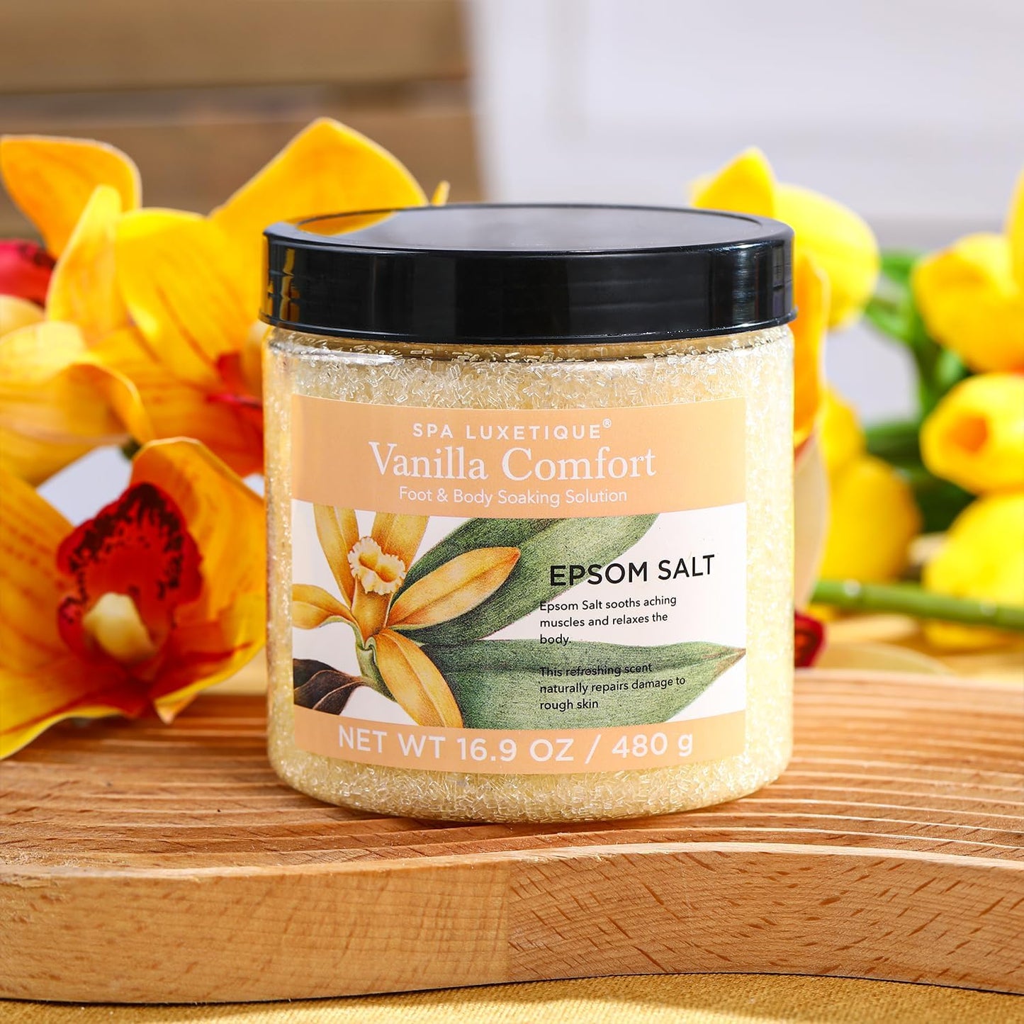 Indulgent Epsom Salts Gift Set for Women - 3.17lbs Soothing Bath Salts for Relaxation - Perfect Mother’s Day & Christmas Gift for Moms