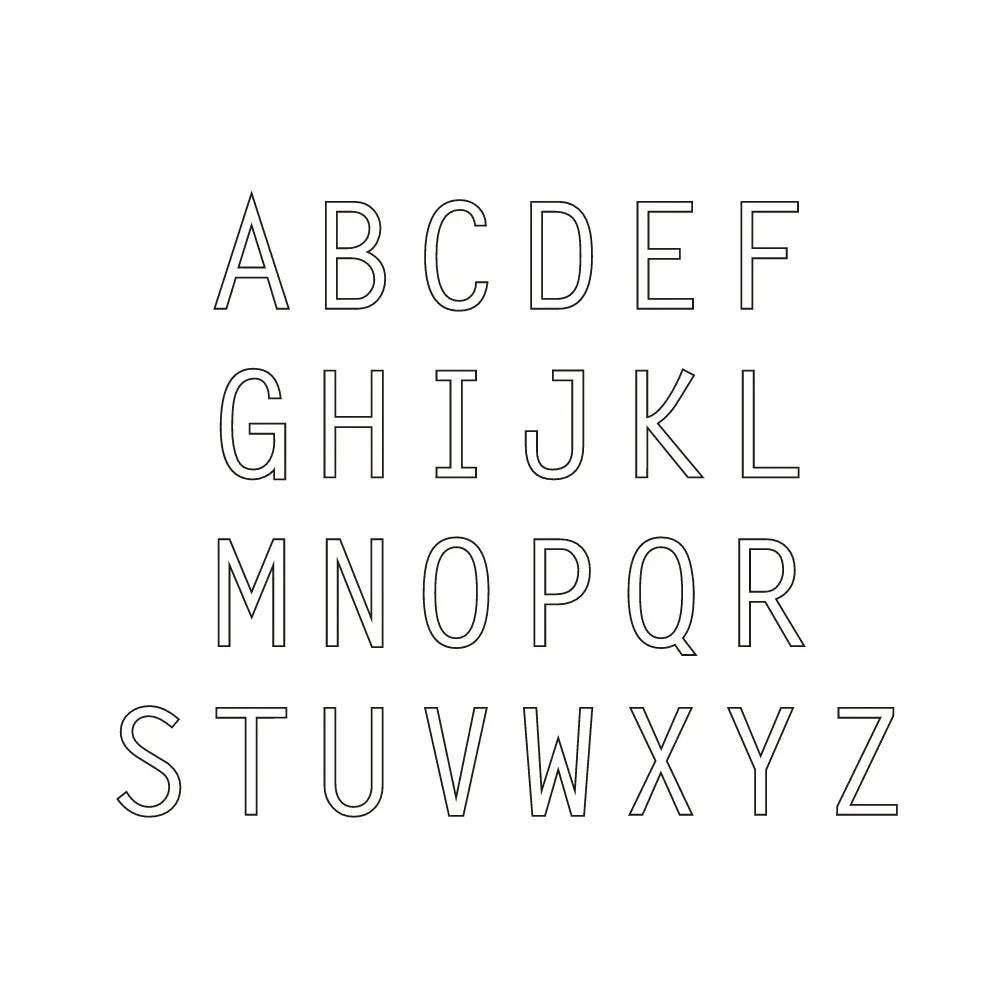 Chic Sideways Initial Letter Necklace for a Personalized Touch