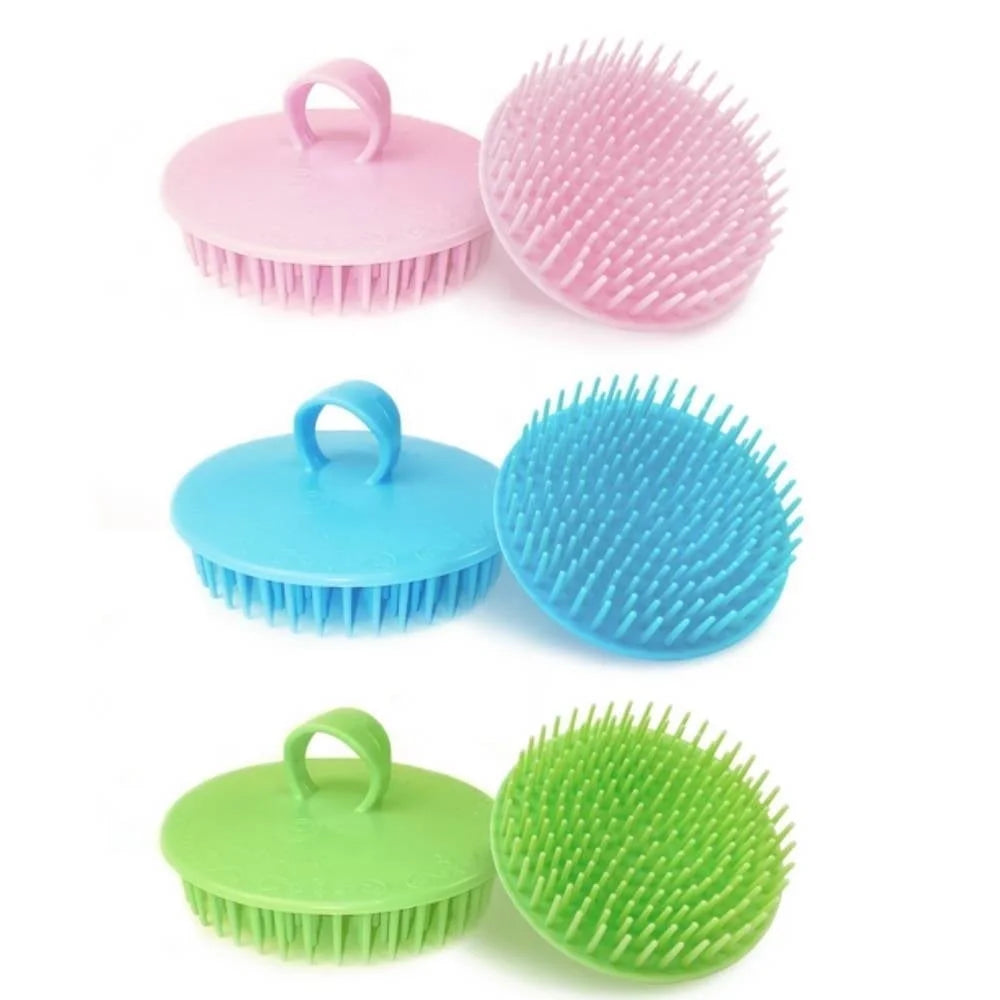 Ultimate Scalp Massager & Shampoo Brush Set - 6 Soft Scrubbers for Dandruff Relief, Exfoliation & Relaxation for Adults, Kids, and Pets!