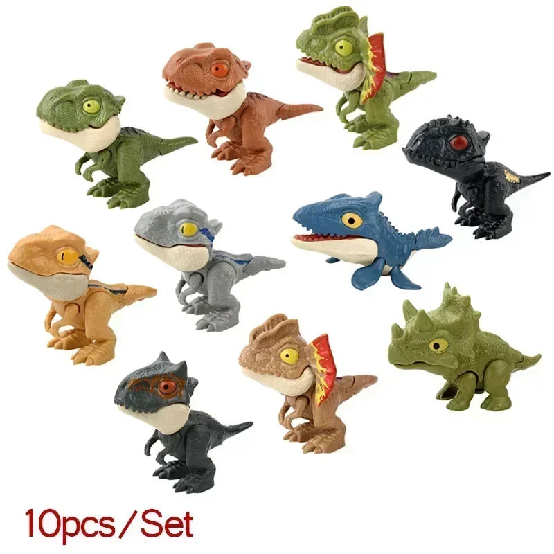 5/10Pcs Finger Dinosaur Toy- Songs and Fingerplays