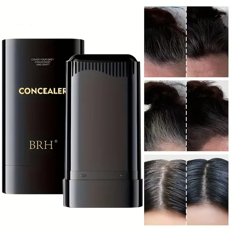 3 Colors Hair Stick to Cover White Hair without Fading,Disposable Hair Dye Stick,Plant Hair Dye,Roots Hair Color Replenishment