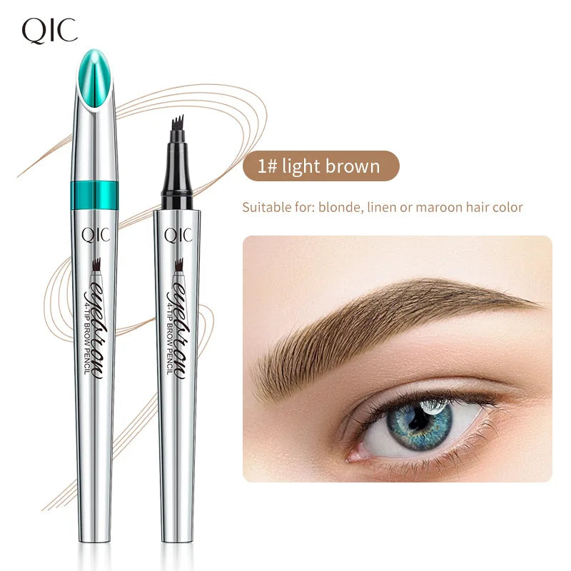 Liquid Eyebrow Pencil 3D Waterproof -Long Lasting Natural Dark Brown