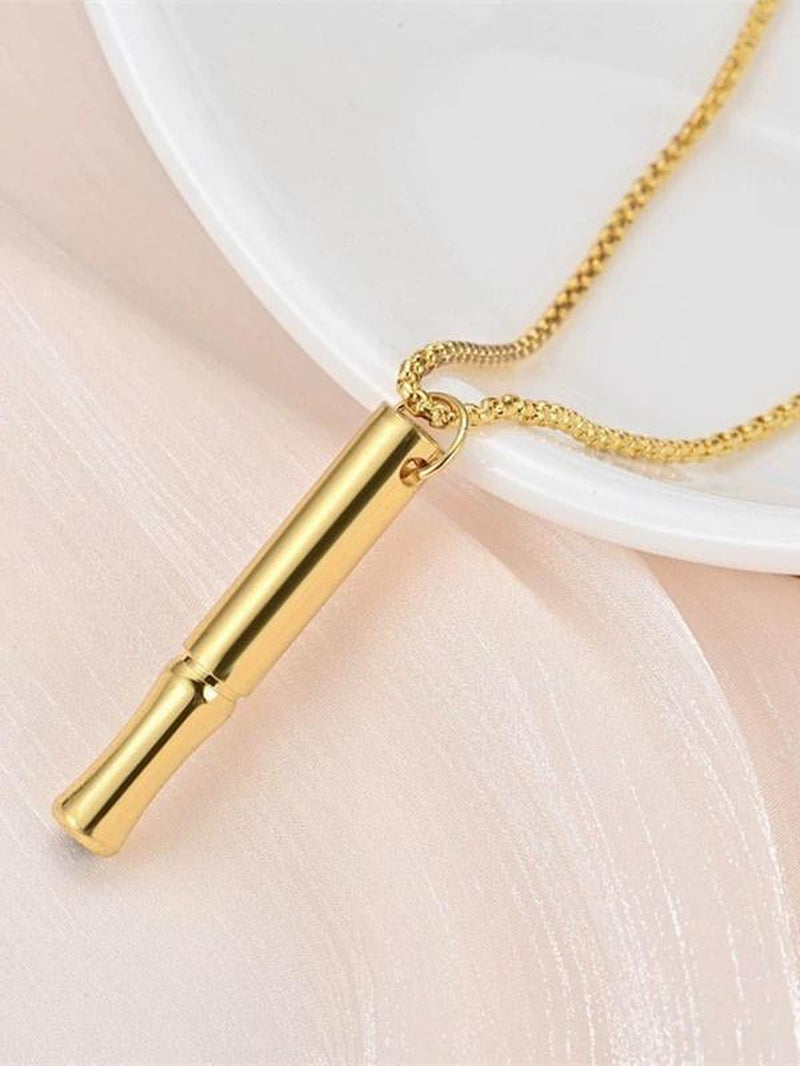 Calming Energy Pendant Necklace for Stress Relief - Unisex Design