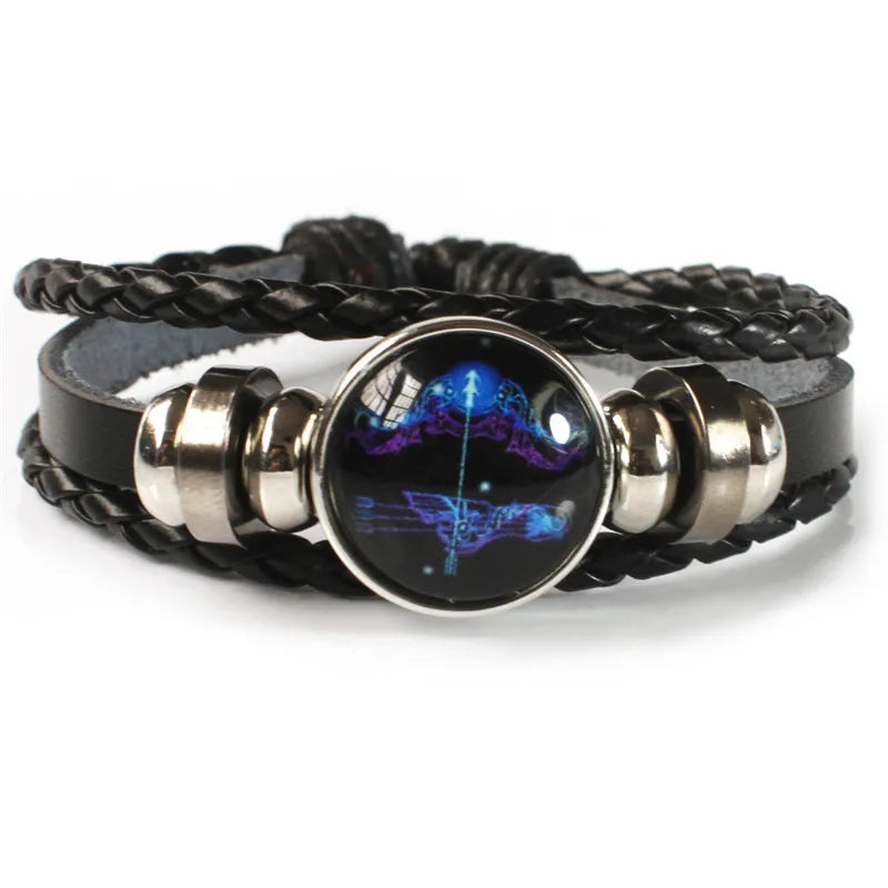 Zodiac Signs Constellation Charm Bracelet