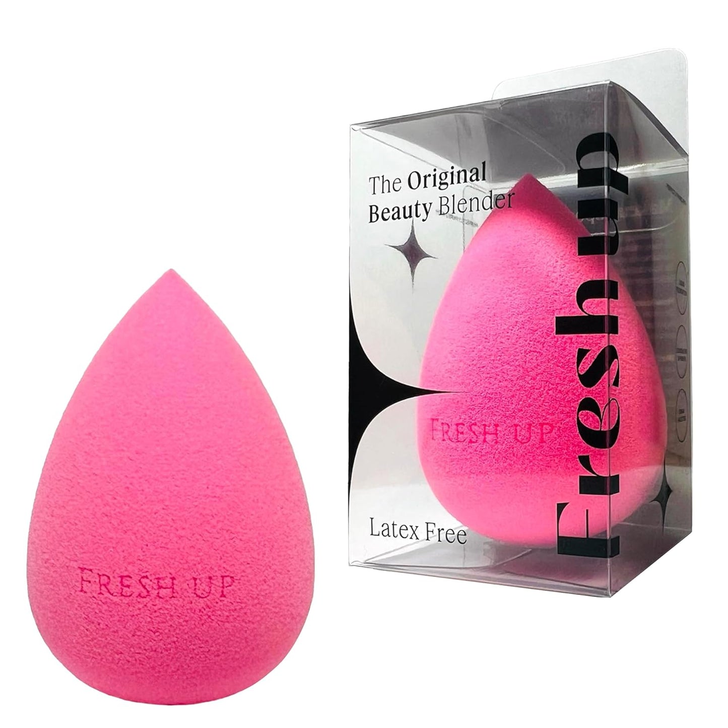 ™ - Original-Pink - Beauty-Blender - Makeup-Sponge - Super-Soft - Foundation-Sponge, Powders, Blush Creams, Reusable, Washable, Streak Free Application, Vegan, Latex Free (Pack of 1)