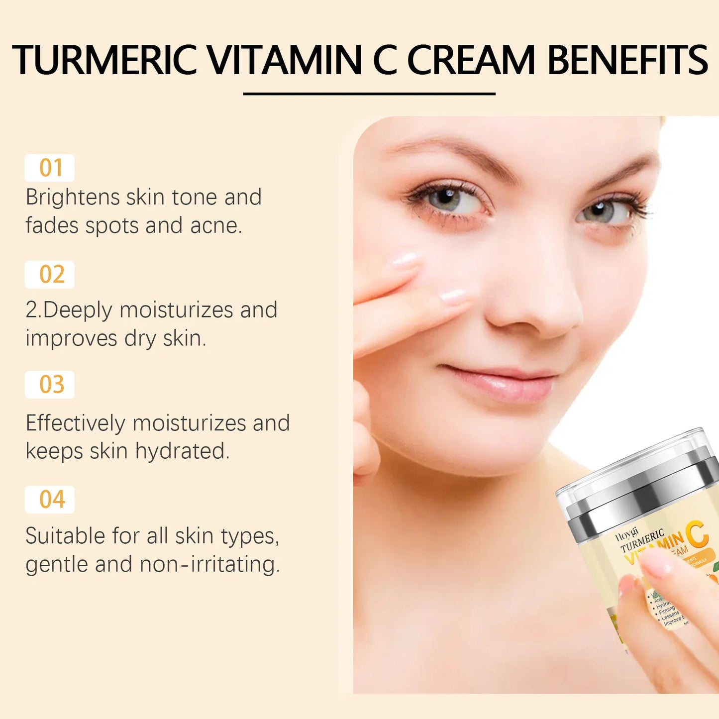 Revitalizing Turmeric Cleanser - Control Oil, Banish Dark Spots, Fight Acne & Brighten Skin with Vitamin C!