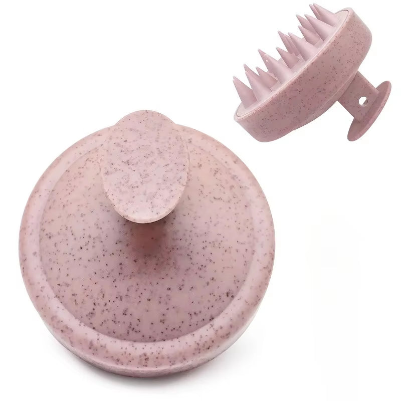 Revitalize Your Scalp with the Silicone Shampoo Massager – Ultimate Hair Therapy Brush for Relaxing Acupuncture Point Massage!