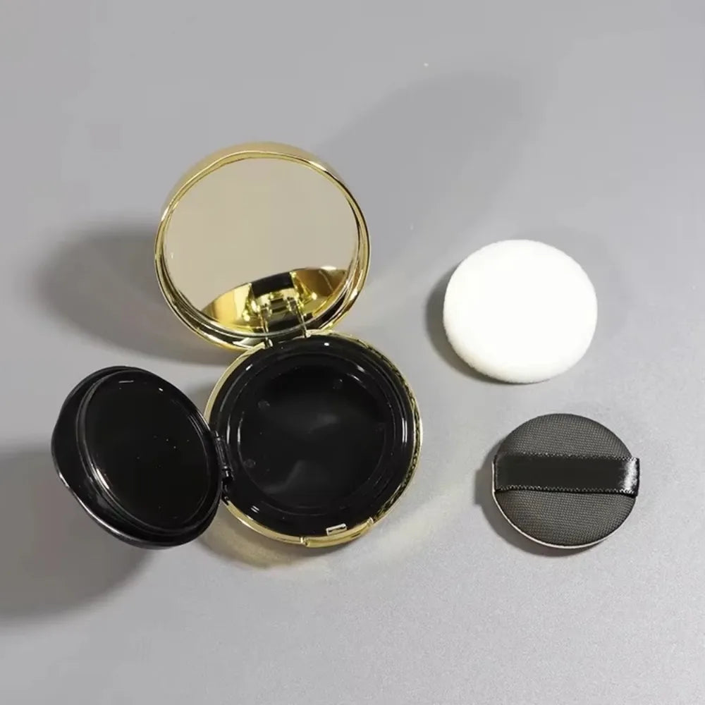 Empty Air Cushion Puff Box Portable Foundation DIY Boxes with Mirror Sponge BB Cream Cosmetic Case Container Beauty Makeup Tools