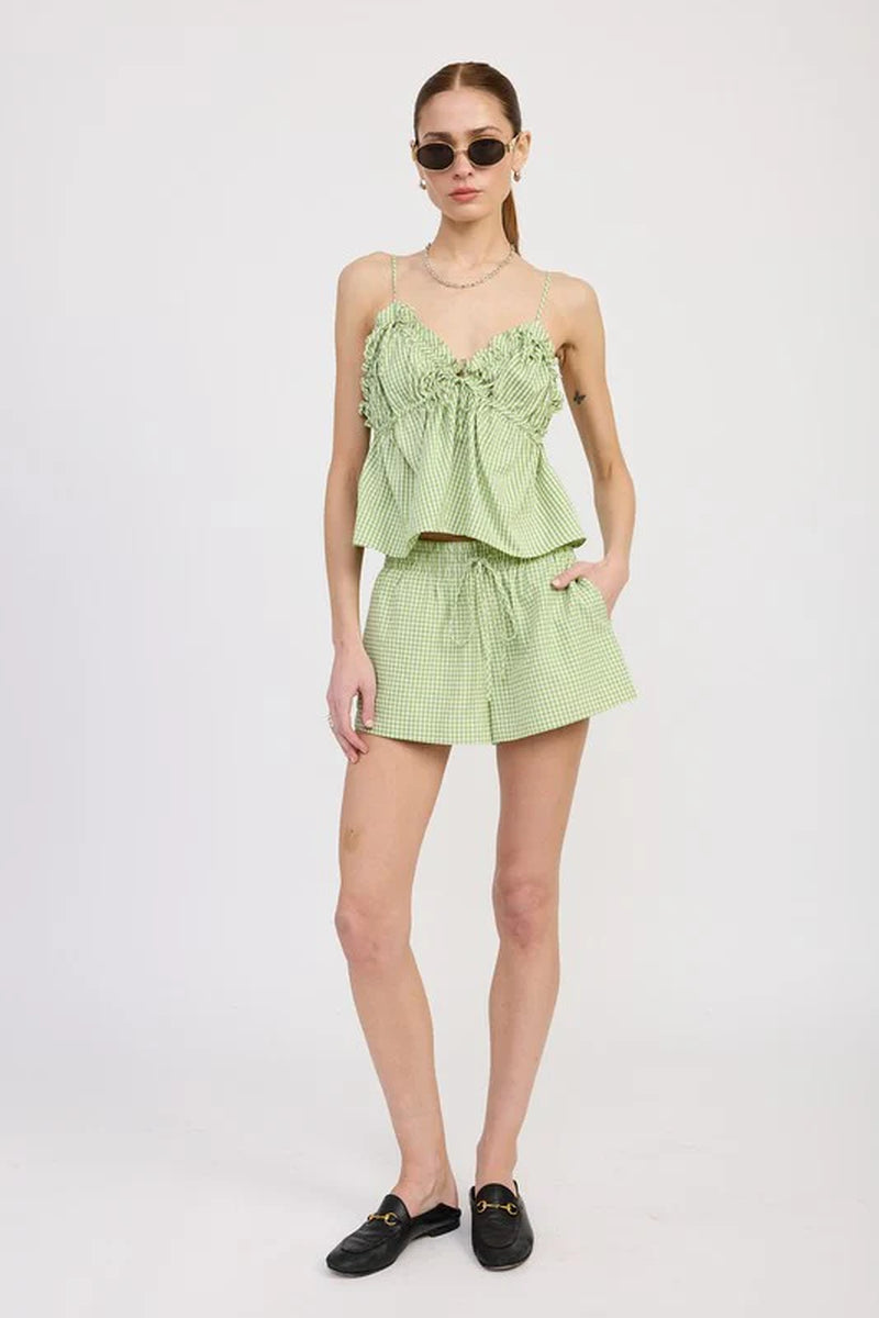 RUFFLE BABY DOLL TOP