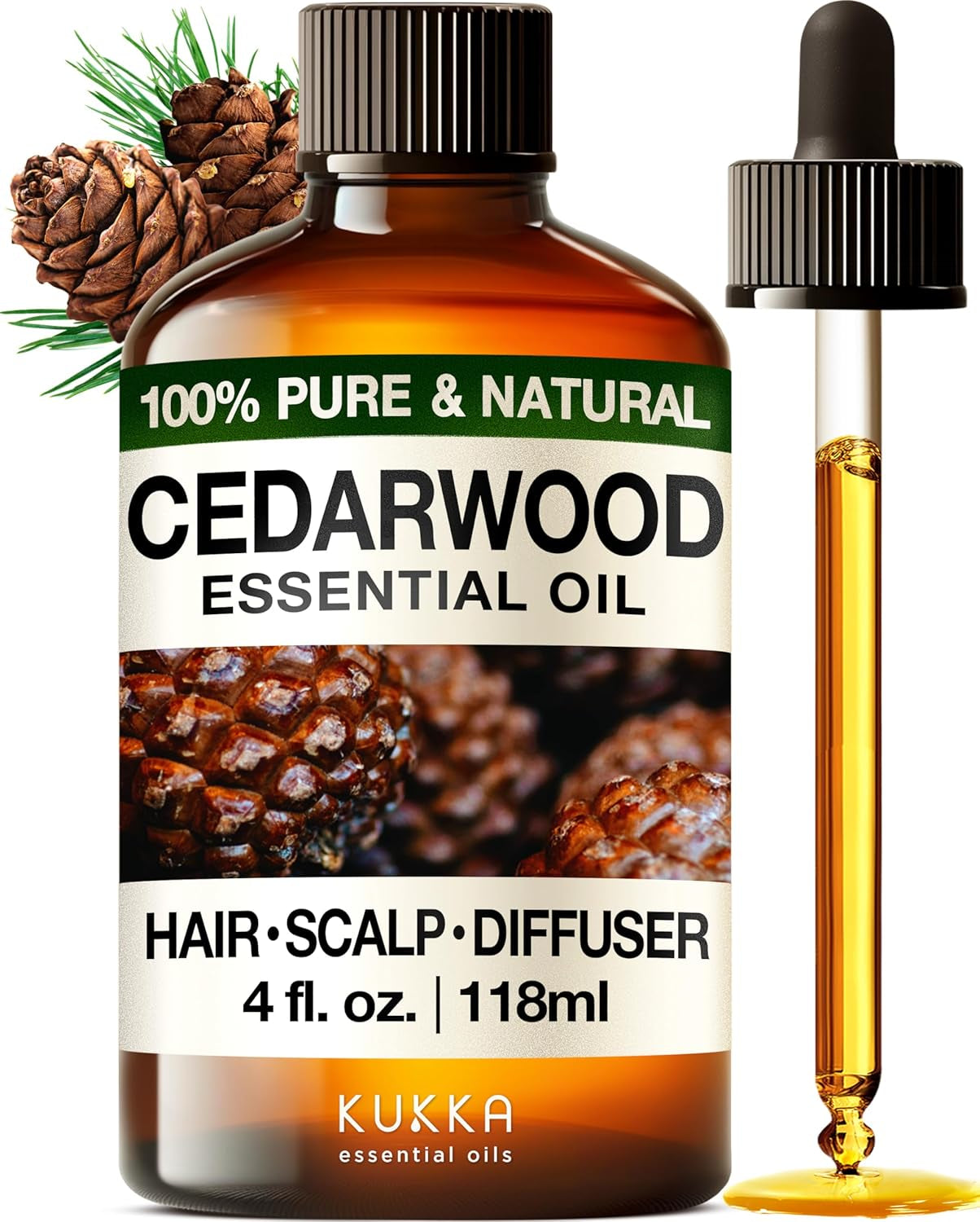 100% Pure & Natural Rosemary Oil for Hair, Skin, Aromatherapy & Soap Making Scent (4 Fl Oz / 118 Ml)