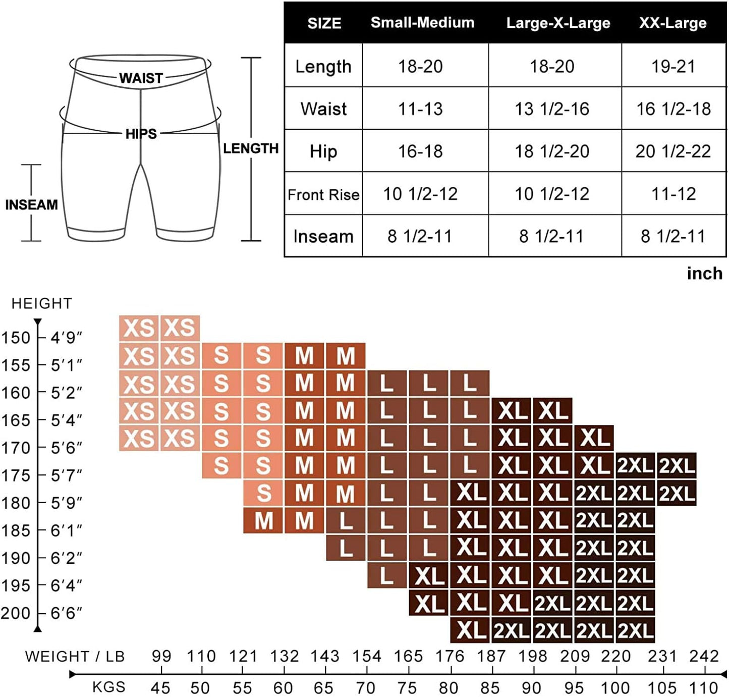 High Waisted Women's Scrunch Biker Shorts - Butt Lift Yoga Leggings (Green, XX-Large)