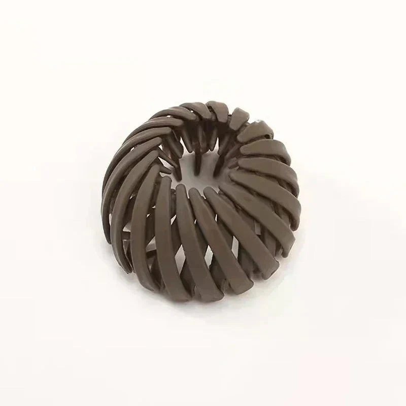 Elegant Bird Nest Hair Claw for Chic Updos