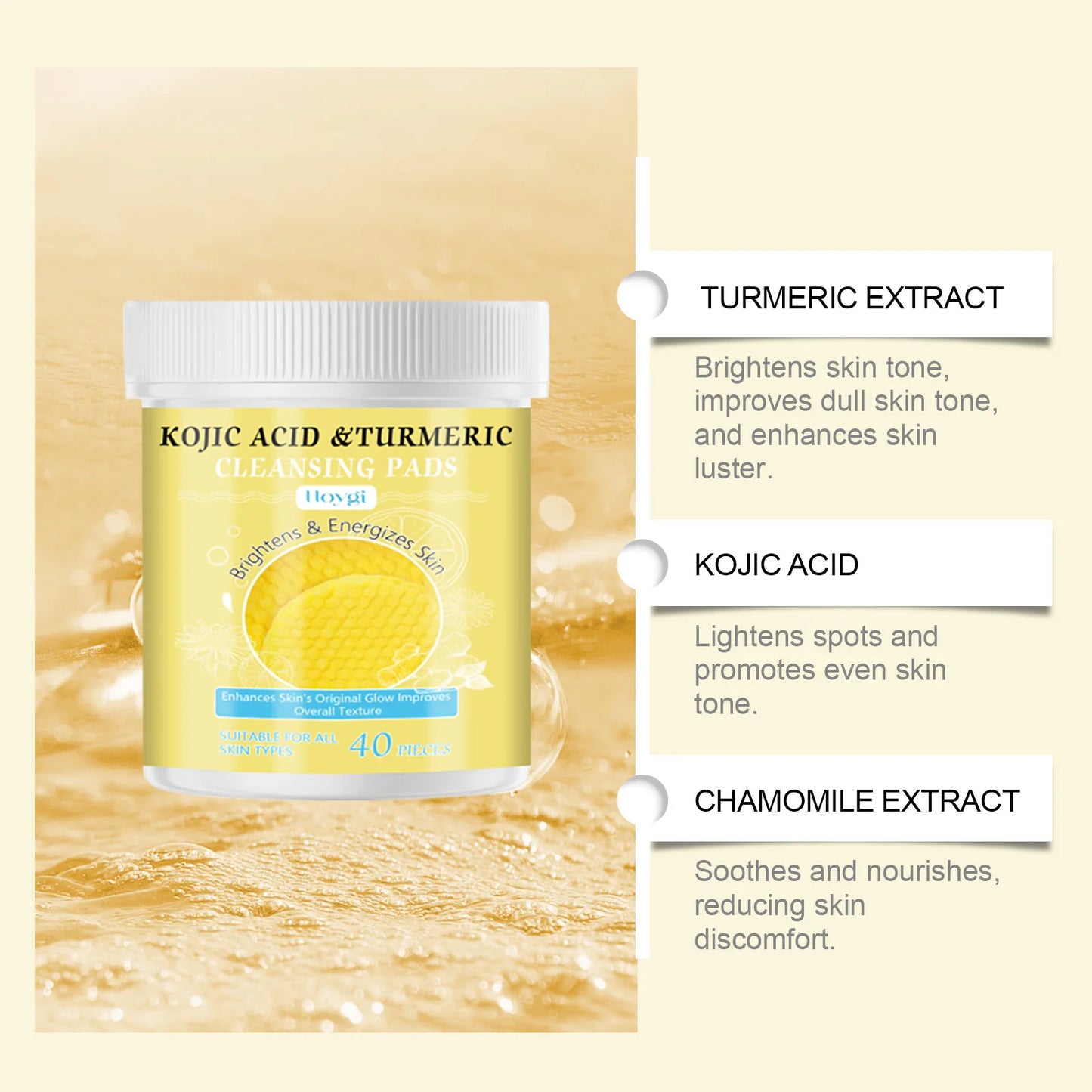 Revitalizing Turmeric Cleanser - Control Oil, Banish Dark Spots, Fight Acne & Brighten Skin with Vitamin C!