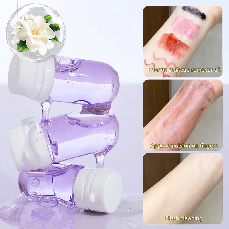 Gentle Deep Cleaning Makeup Remover Oil - 20 Disposable Capsules for Sensitive Skin